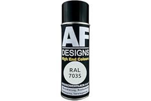 ALEX FLITTNER DESIGNS Peinture en spray 4 en 1 RAL 7035 gris clair