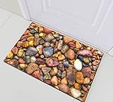 LB Stein Badematte Bunte Waschbar Tür Matte Badezimmer Dekor Home Zubehör 60x40cm