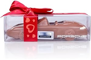 CHOCOLISSIMO Chocolate Porsche Carrera Cabrio - San Valentín | Presente | Idea de regalo | Coche deportivo | Mujer | Chica | Chico | Hombre | Adulto | Niños | Cumpleaños | Pascua | Amor | Navidad