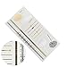 8 Sheets Metallic Temporary Waterproof Tattoo Sticker Choker Chain Necklace Jewelry for Women Beauty Body Art