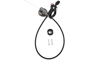 GETTIMORE Forcelle per mountain bike SR per SUNTOUR EPICON XCR XCM, leva di blocco remoto per forcella della bicicletta, leva di blocco remoto 22,2 mm