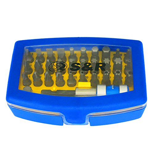 S&R Schrauberbit-Set 32-tgl., Bit-Set in plastik box - 2