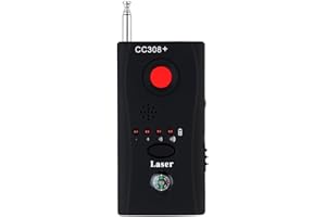 Macabolo Caméra sans fil multifonction CC308 avec détecteur de signaux radio et détecteur de signaux radio full range WiFi RF GSM