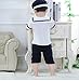 Baby Boy Sailor Romper Wedding Christening Party Outfit Suit Soft Jumpsuit Tuxedo Birthday Gift(3-6 Months)