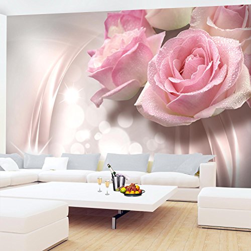 Fototapete Rosen 396 x 280 cm – Vliestapete – Wandtapete – Vlies Phototapete – Wand – Wandbilder XXL – !!! 100% MADE IN GERMANY !!! Runa Tapete 9129012b - 4