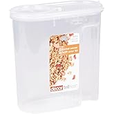 Décor Tellfresh Cereal Storage Dispenser | Large Airtight Container | Practical & Stackable Design | 3L