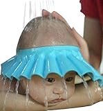 Franterd® Baby Children Shampoo Shower Bathing Bath Protect Soft Cap Hat Hot (blue)