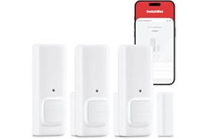 SwitchBot Tür Fensterkontakt Sensor, Drahtloses Haussicherheitssystem, Tür- und Fensterschalter-Detektor mit Alarm, fügen Sie SwitchBot Hub hinzu (3)