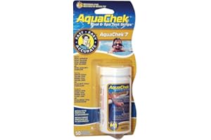 AQUACHEK 50 Bandelettes D'analyse De L'eau 7 Fonctions - 541752AEU