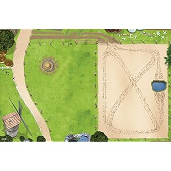 Zauberwald SM11 Spielmatte Spielteppich 150 x 100 cm ca