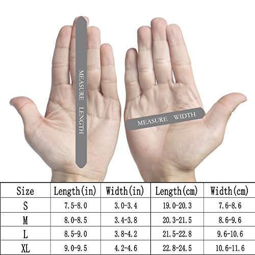 InnoBeta Schnittschutzhandschuhe Arbeitshandschuhe schnittfeste Touchscreen Anti-Rutsch Grip Handschuhe – Hochleistung Level 5 Schnittschutz Grau (XL) - 6