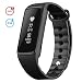 Produktbild Fitness Tracker Herzfrequenz Monitor, weloop 3 ATM (> IP68) 30 m Schwimmen Wasserdicht 24h Auto Activity Tracker Armband, Walking/Running Schrittzähler, Schlaf-Monitor für iPhone/IOS/Android smartphones-black