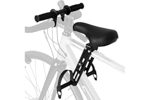 LYPPUL Siege Velo Enfant Avant, Siège de Vélo Monté à l'avant pour Avant Enfants, Portable et Amovible Siège de vélo avec Guidon Porte Bebe Velo Avant pour Enfants de 2 à 6 Ans