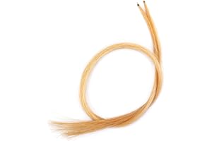 ULTNICE 2 Hanks Geigenbogen Haar Pferdehaar mongolisch für Streichinstrumente Violin Viola