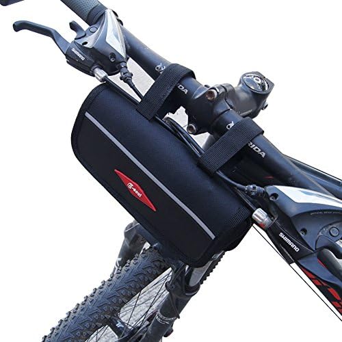CLOUDTOWAL 600D Oxford Outdoor Sports Front Cycling Bike Front Frame Bag Handlebar Bag for MTB Mountain Road Riding Bicycle