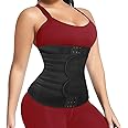 ACWOO Waist Trainer Trimmer, Sauna Sweat Belt, Weight Loss Body Shaper Tummy Control Cincher Corset, Body Shaper Workout Girdle Band Tummy control Wrap, Sports Fitness Waist Trainer Belt for Women men