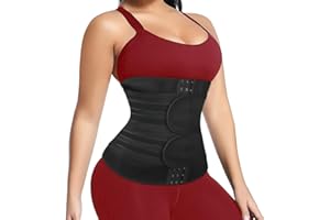 ACWOO Pas lędźwiowy, damski pas do pocenia się, regulowany neoprenowy brzuch, płaski gorset brzucha, sportowy wsparcie pleców, pas wyszczuplający do treningu, fitnessu, sportu