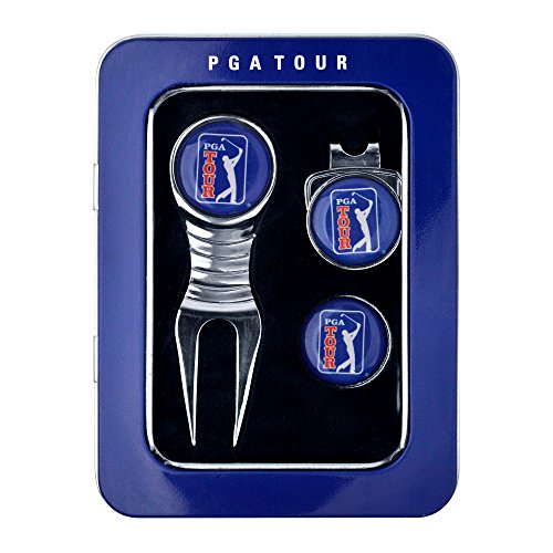 Preisvergleich Produktbild PGA Tour Unisex Pitchgabel Golf Geschenk-Set, Blau