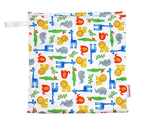 Preisvergleich Produktbild ImseVimse Wetbag Windelsack waschbar wasserdicht 28x26 cm (Zoo)