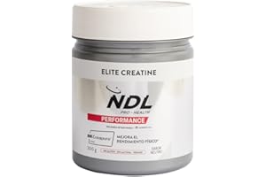 NDL Pro-Health Creatina monohidratada Creapure® en polvo - Mejora el rendimiento físico en ejercicios de alta intensidad – Creatina pura en polvo sin aditivos - Sin sabor - 300gr – 100 dosis