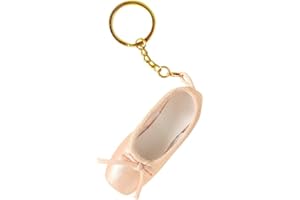 Zghhc Mini-Spitzenschuhe-schlüsselanhänger, Süßer Satin-ballettschuh-schlüsselanhänger, Ballett-zubehör, Ballett-Charm-Kette, Ballett-taschenanhänger