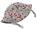 Baby Kids Boys Girls Khaki Wild Animal Bucket Sun Hat with Chin Strap (Small (age 6-12 months))