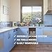 Magnetic Baby Safety Locks for Cabinets & Drawers - Baby Proof & Easy Install - No Screws or Drilling - 8+2 Set