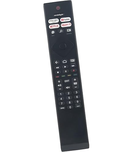 Télécommande de rechange pour téléviseur Philips 65OLED803/12 | 65OLED873/12 | 65OLED903/12 | 65OLED973/12 | 65PUS7303/12 | 65PUS7363/12