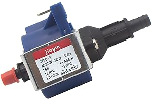 GÉNÉRIQUE Jiayin JYPC-2 Pompe à eau électromagnétique solénoïde 220 V – 240 V 16 W 100 cc/min pour fer électrique, balai à vapeur, machine à café, etc