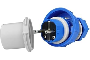 PREIS-ZONE Spina 16A 2P+Z 230V Grado di protezione IP68 ermetica spina Schuko