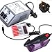 Super Deal Genie Professional Acrylic Manicure Drill Sanding Electric Machine Pro Fastest Nail Art Files + Bits UK version