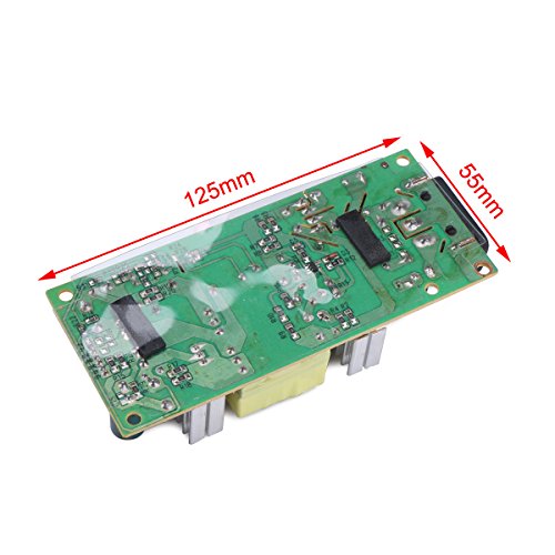 DROK® AC 110V / 220V zu DC 12V / 5V 3A Dual-Ausgang Netzteil-Platine Universaladapter gepasst für 15-22 Zoll LCD Bildschirm - 6