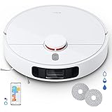 Xiaomi Robot Vacuum S10+, Aspirapolvere Lavapavimenti, Rilevamento Ostacoli 3D, Navigazione LiDAR, Aspirazione 4.000Pa, Puliz