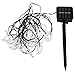 Produktbild elecfan Lichterketten für Draußen, 20er LED Fairy Solar Waterproof Solar String Christmas Lichterkette for Christmas Lighting Bedroom New Year Dekoration, Weiß