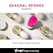VMAGIC 3 PCS Newly Created Makeup Beauty Sponge Blender, Foundation Makeup Sponge for Applicator, Foundation and Highlight (SPONGE FAMILY)