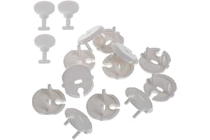 Kadagg Prise Standard Française Cache Protection et pour Clé Set Bébé Enfant de 12 Pièces Prise 3 Pièces pour Clé ABS