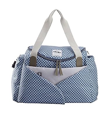 Béaba Sac à Langer Sydney II, Play Print Bleu