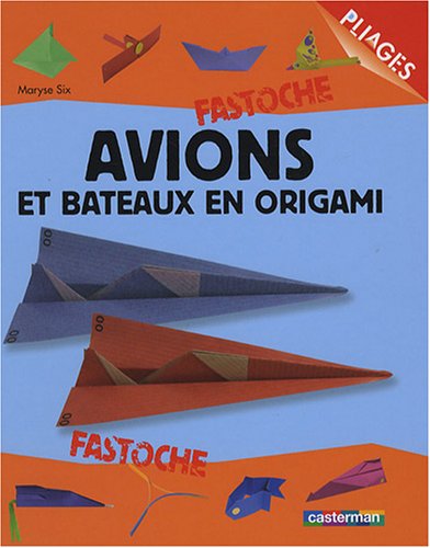 couverture de : Avions et bateaux en origami