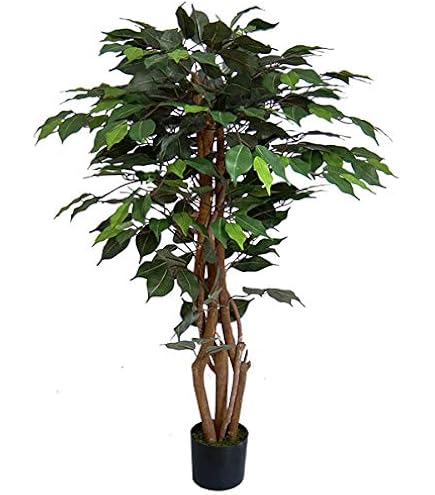 Gummibaum 55cm LA Kunstbaum Dekobaum Kunstpflanzen Künstlicher Baum