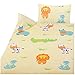 Produktbild Kinder Baby Bettwäsche 100% Baumwolle 100x135+40x60cm Zootiere Des. 42323-3