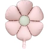 Retro Papatya Pastel Folyo Balon Pembe 60 Cm