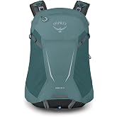Osprey Hikelite Unisex Hiking Backpack, 18L, Cascade Blue | Travel Backpack, Camping Backpack, Rain Cover, Wet Weather Carry,