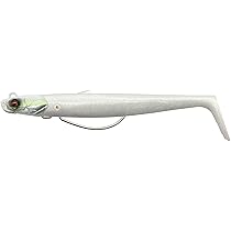 Abu Garcia Paddletail Soft Lure Kit, 6 allround zacht aas in bewezen visvangende kleuren, ideaal voor baars, snoek en snoekbaars, vissen met jigkop, dropshot, Carolina Rig, 80 mm