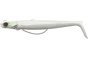 Savage Gear V2 Weedless Sandeel 11.5cm: White Pearl Silver