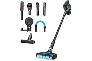 Cecotec Aspirador Escoba sin Cable Conga Rockstar 500 Ultimate. 430 W, Aspirador sin Cables 3 en 1: Vertical, Escoba y de Mano, Motor Digital, 24 KPA, hasta 65 min de Autonomía