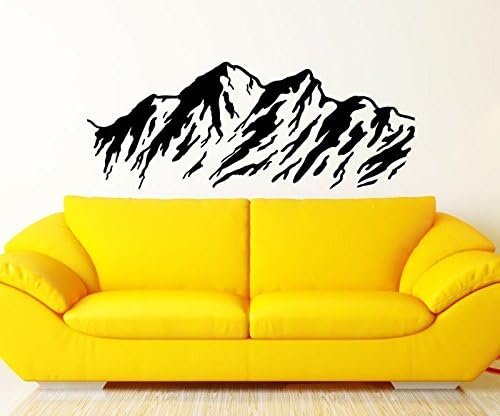 Nature Mountains Wall Decal Art Decor Sticker Poster nature wall decal nature art nature poster mountain decal mountain sticker mountain art