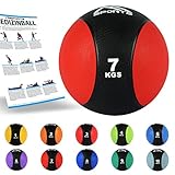 Balón medicinal de Msports, ideal para el uso profesional en el gimnasio o para el entrenamiento en casa.-Con el balón medicinal Msports estará perfectamente equipado.-Nuestros balones medicinales se han diseñado junto con entrenadores de fitness, de ahí que se hayan tenido en cuenta el peso y la gradación óptimas.-Ideal para yoga, pilates, gimnasia y fitness.