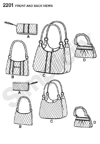 Simplicity Sewing Pattern 2201 Bags