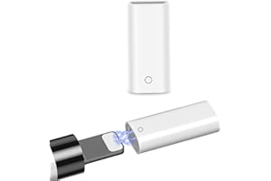 TITACUTE Ladeadapter Adapter Kompatibel mit Apple Pencil 1. Generation, 2 Stück für iPencil Lightning Lade Adapter für iPad Pen Ladegerät Adapter Kompatibel mit iPad 6. 7. 8. 9. Gen Pro Air 3. Gen Mini 5. Gen