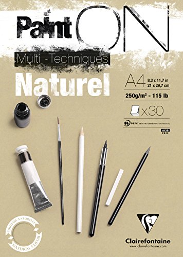 Bloc Colle Painton Naturel 250g 30f A4